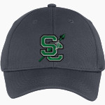 SEMINOLE COUNTY HIGH SCHOOL INDIANS <span class="pdp-name-mascot">SEMINOLE COUNTY INDIANS</span> Sport-Tek Youth PosiCharge Racer Mesh Cap Front Thumbnail