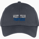 West Tech Panthers Sport-Tek Youth PosiCharge Racer Mesh Cap Front Thumbnail