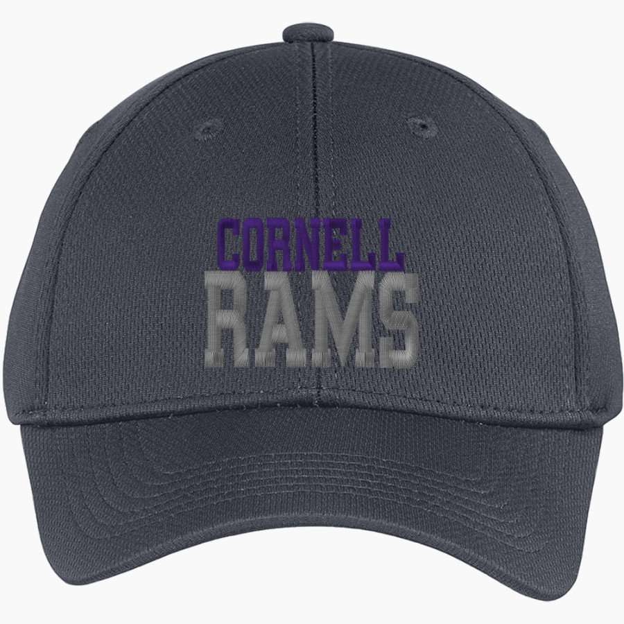 Cornell Rams <span class="pdp-name-mascot">Cornell Rams</span> Sport-Tek Youth PosiCharge Racer Mesh Cap