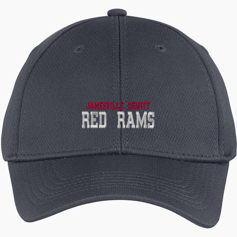 Jamesville DeWitt Red Rams <span class="pdp-name-mascot">Jamesville DeWitt Red Rams or JD Red Rams</span> Sport-Tek Youth PosiCharge Racer Mesh Cap