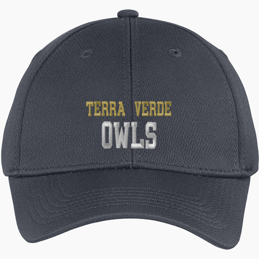 Terra Verde Discovery School Owls Sport-Tek Youth PosiCharge Racer Mesh Cap