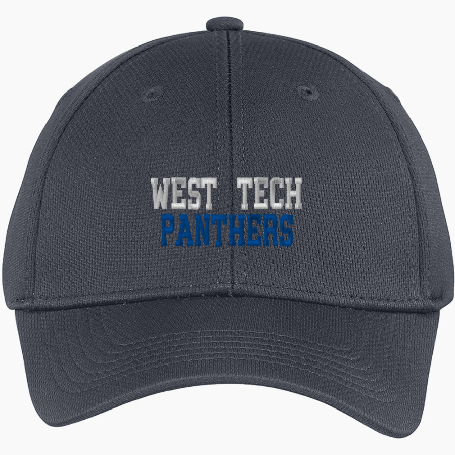West Tech Panthers Sport-Tek Youth PosiCharge Racer Mesh Cap