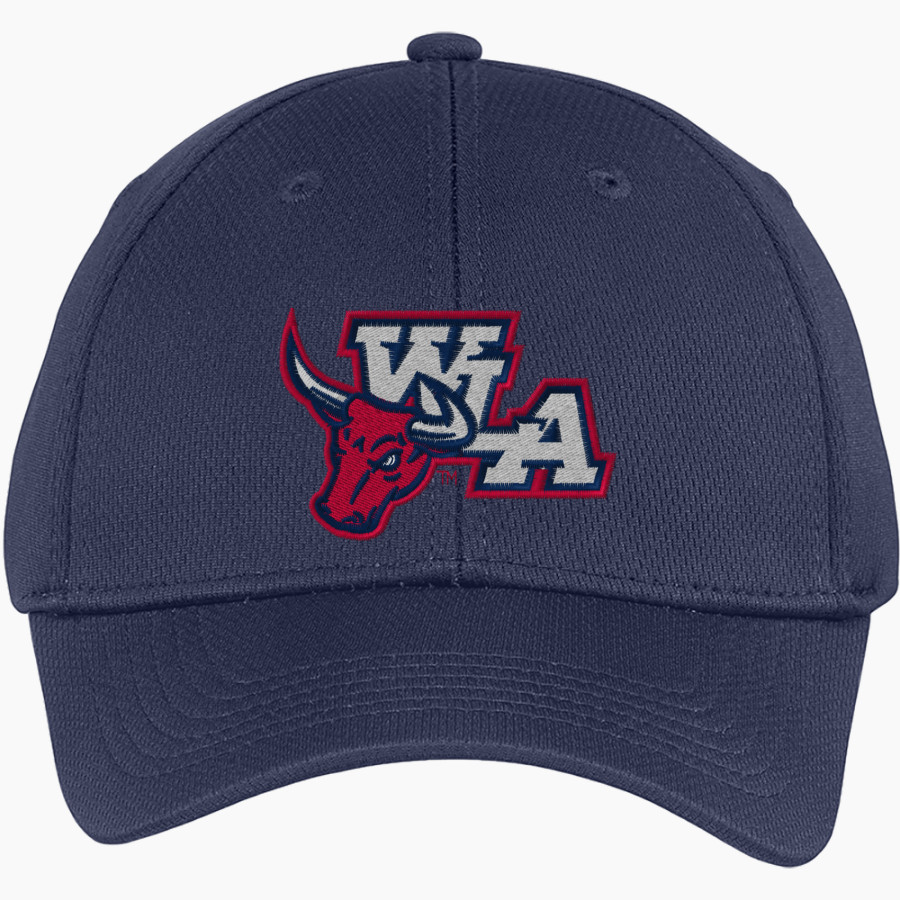 World Language Academy Toros <span class="pdp-name-mascot">World Language Academy Middle School Toros</span> Sport-Tek Youth PosiCharge Racer Mesh Cap