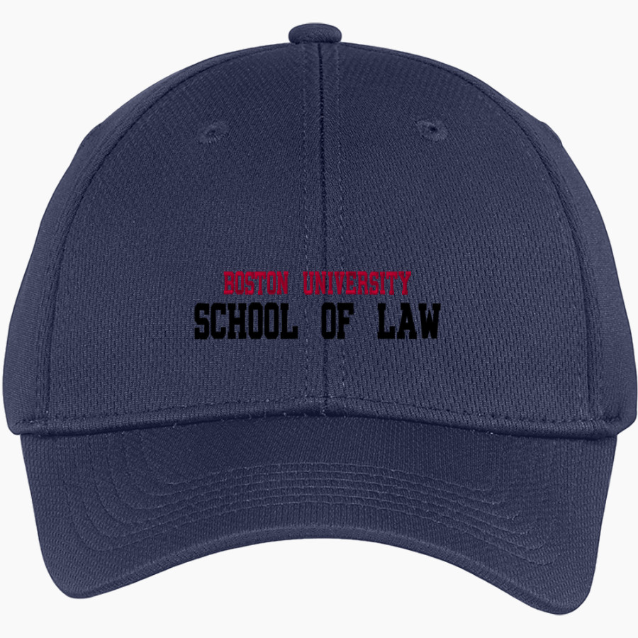 BU School of Law <span class="pdp-name-mascot">BU School of Law</span> Sport-Tek Youth PosiCharge Racer Mesh Cap