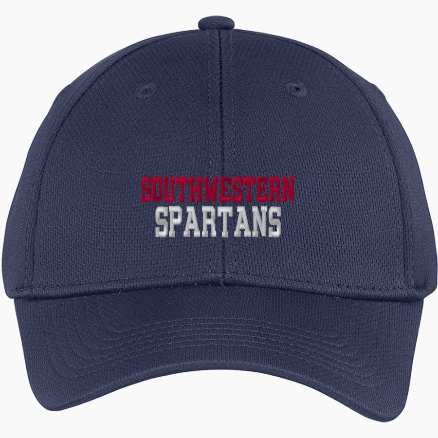 Southwestern Spartans <span class="pdp-name-mascot">Southwestern Spartans</span> Sport-Tek Youth PosiCharge Racer Mesh Cap