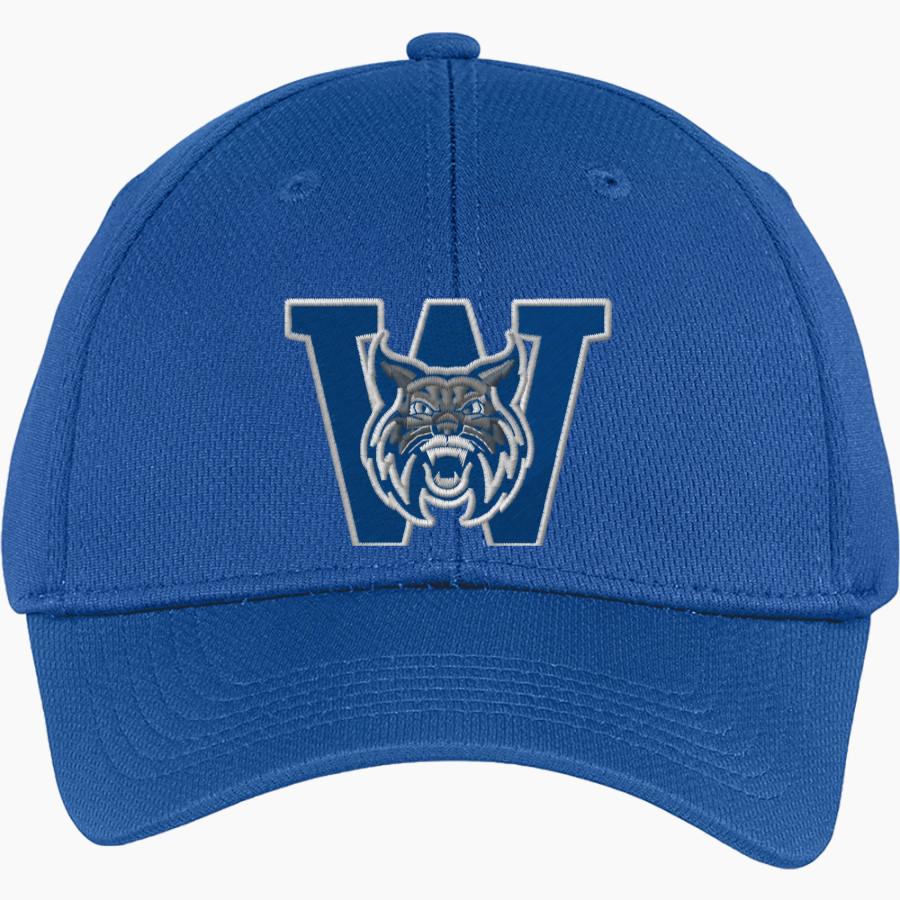 WELCH HIGH SCHOOL WILDCATS Sport-Tek Youth PosiCharge Racer Mesh Cap