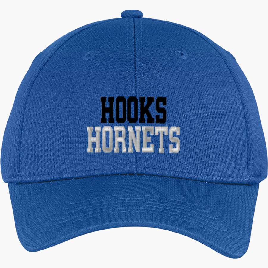 HOOKS HIGH SCHOOL HORNETS <span class="pdp-name-mascot">HOOKS HORNETS</span> Sport-Tek Youth PosiCharge Racer Mesh Cap
