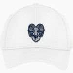 PURNELL SWETT SENIOR HIGH SCHOOL RAMS <span class="pdp-name-mascot">PURNELL SWETT RAMS</span> Sport-Tek Youth PosiCharge Racer Mesh Cap Front Thumbnail
