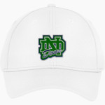 Notre Dame College Prep The Official Online Store <span class="pdp-name-mascot">Notre Dame Dons</span> Sport-Tek Youth PosiCharge Racer Mesh Cap Front Thumbnail