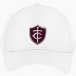 Trinity Warriors <span class="pdp-name-mascot">Trinity Christian Warriors</span> Sport-Tek Youth PosiCharge Racer Mesh Cap Front Thumbnail