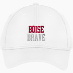 BOISE HIGH SCHOOL ONLINE STORE <span class="pdp-name-mascot">BOISE BRAVES</span> Sport-Tek Youth PosiCharge Racer Mesh Cap Front Thumbnail