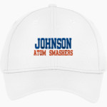 Johnson Atom Smashers <span class="pdp-name-mascot">Sol C. Johnson Atom Smashers</span> Sport-Tek Youth PosiCharge Racer Mesh Cap Front Thumbnail
