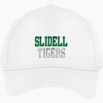 SLIDELL HIGH SCHOOL TIGERS <span class="pdp-name-mascot">SLIDELL TIGERS</span> Sport-Tek Youth PosiCharge Racer Mesh Cap Front Thumbnail