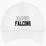 Xavier Falcons <span class="pdp-name-mascot">Xavier Falcons</span> Sport-Tek Youth PosiCharge Racer Mesh Cap Front Thumbnail