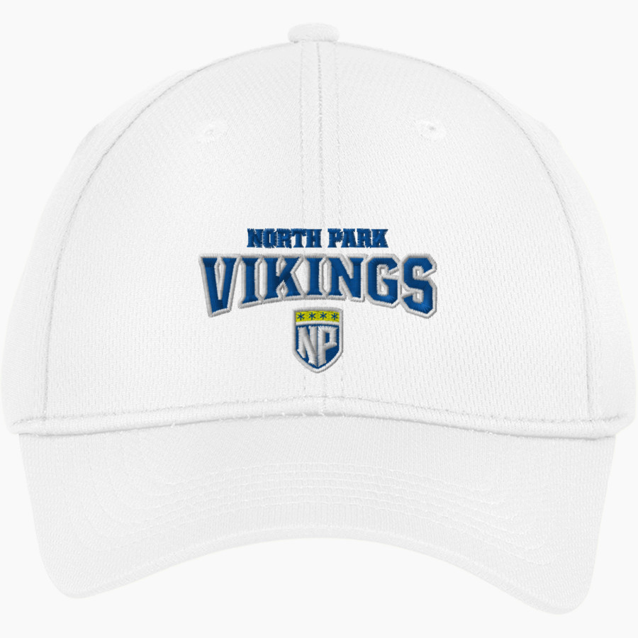 NORTH PARK UNIVERSITY Vikings Sport-Tek Youth PosiCharge Racer Mesh Cap