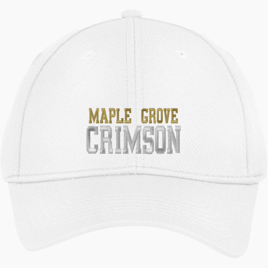 Maple Grove Crimson <span class="pdp-name-mascot">Maple Grove Crimson</span> Sport-Tek Youth PosiCharge Racer Mesh Cap