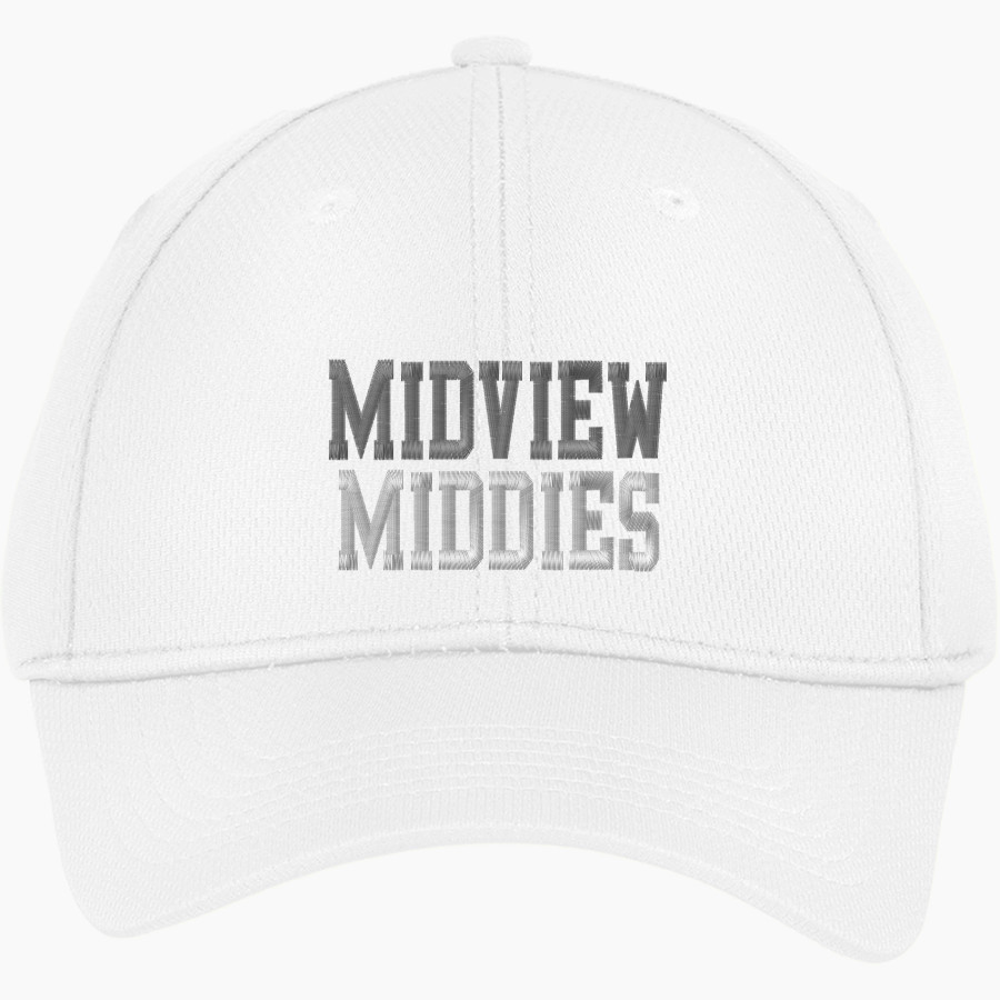MIDVIEW MIDDIES #wearemidview <span class="pdp-name-mascot">MIDVIEW MIDDIES</span> Sport-Tek Youth PosiCharge Racer Mesh Cap