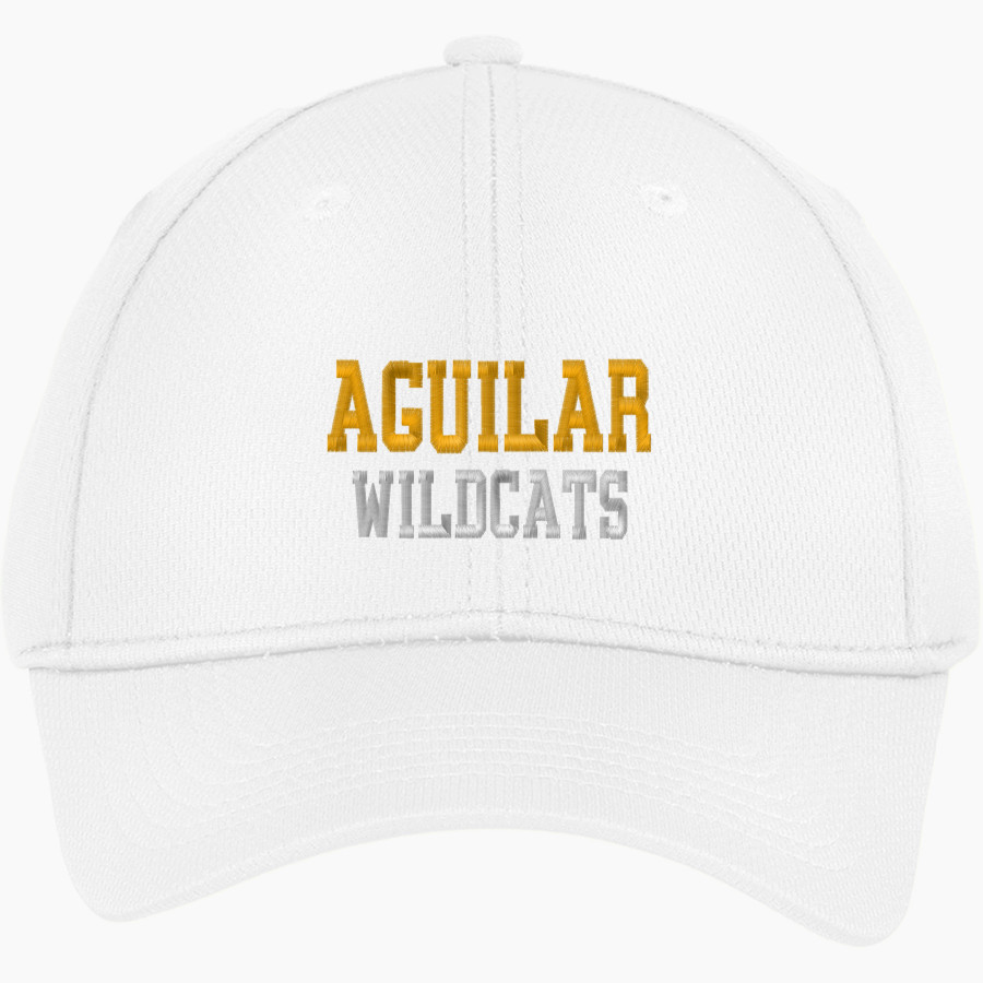 AGUILAR PUBLIC HIGH SCHOOL WILDCATS Sport-Tek Youth PosiCharge Racer Mesh Cap