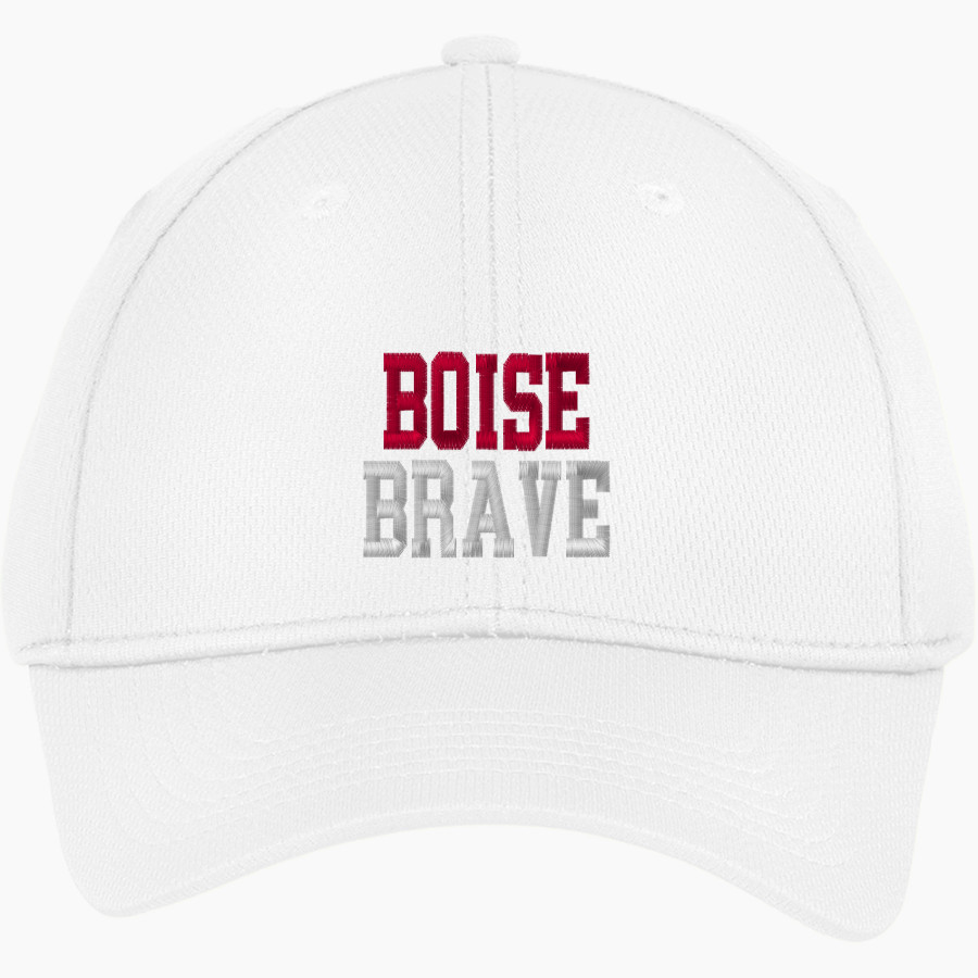 BOISE HIGH SCHOOL ONLINE STORE <span class="pdp-name-mascot">BOISE BRAVES</span> Sport-Tek Youth PosiCharge Racer Mesh Cap