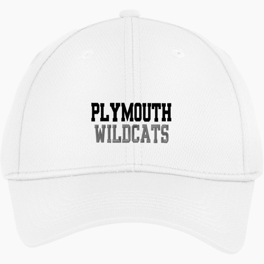 PLYMOUTH HIGH SCHOOL WILDCATS Sport-Tek Youth PosiCharge Racer Mesh Cap
