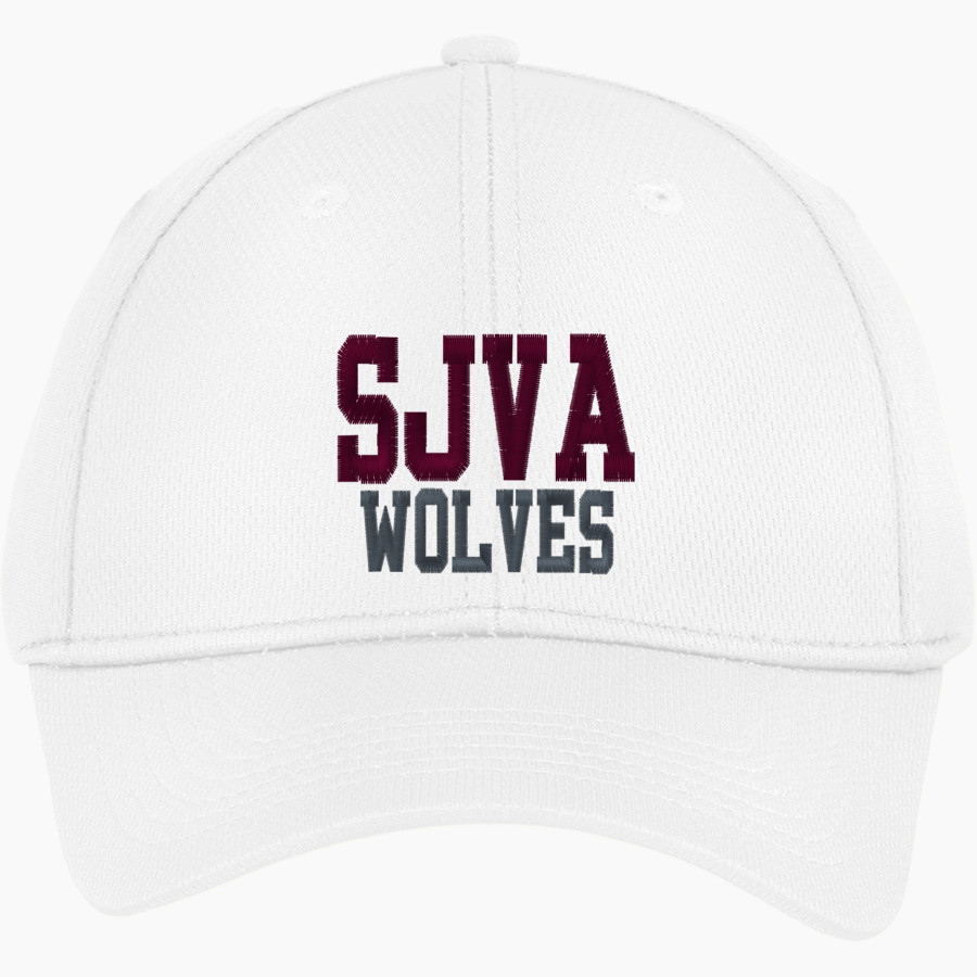 San Jacinto Valley Academy <span class="pdp-name-mascot">San Jacinto Valley Academy Wolves</span> Sport-Tek Youth PosiCharge Racer Mesh Cap