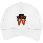 WELLS HIGH SCHOOL LEOPARDS <span class="pdp-name-mascot">WELLS LEOPARDS</span> Sport-Tek Youth PosiCharge Racer Mesh Cap Front Thumbnail