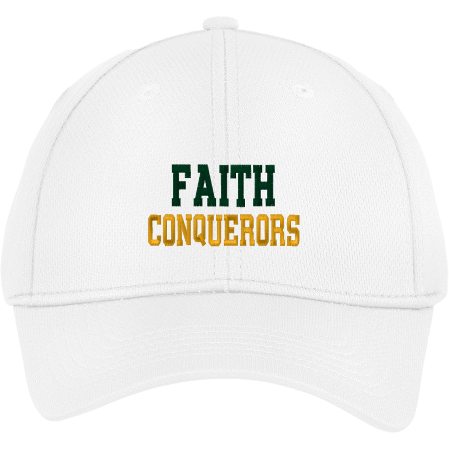 FAITH CHRISTIAN ACADEMY CONQUERORS <span class="pdp-name-mascot">FAITH CONQUERORS</span> Sport-Tek Youth PosiCharge Racer Mesh Cap
