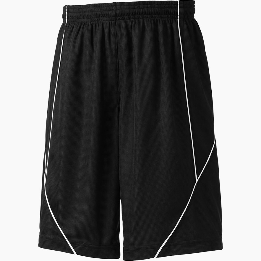 DUBOIS CHRISTIAN SCHOOLS EAGLES Sport-Tek Youth PosiCharge Mesh Reversible Spliced Short