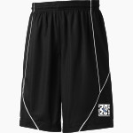 DUBOIS CHRISTIAN SCHOOLS EAGLES Sport-Tek Youth PosiCharge Mesh Reversible Spliced Short Front Thumbnail