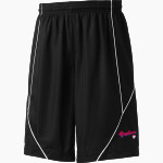 Plainfield Quakers <span class="pdp-name-mascot">Plainfield Quakers</span> Sport-Tek Youth PosiCharge Mesh Reversible Spliced Short Front Thumbnail