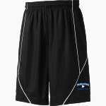 Denver Christian Thunder <span class="pdp-name-mascot">Denver Christian Thunder</span> Sport-Tek Youth PosiCharge Mesh Reversible Spliced Short Front Thumbnail