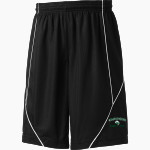 WEST POINT HIGH SCHOOL CAMPUS GREEN WAVE <span class="pdp-name-mascot">WEST POINT CAMPUS GREEN WAVES</span> Sport-Tek Youth PosiCharge Mesh Reversible Spliced Short Front Thumbnail