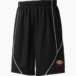 SAGINAW HIGH SCHOOL ROUGH RIDERS Sport-Tek Youth PosiCharge Mesh Reversible Spliced Short Front Thumbnail