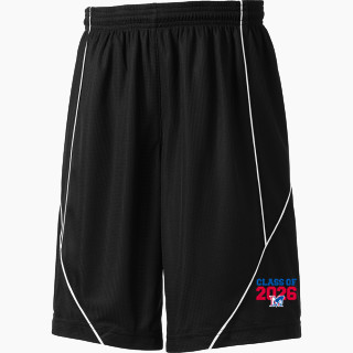 Sport-Tek Youth PosiCharge Mesh Reversible Spliced Short
