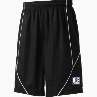 Sport-Tek Youth PosiCharge Mesh Reversible Spliced Short