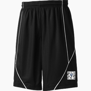 Sport-Tek Youth PosiCharge Mesh Reversible Spliced Short