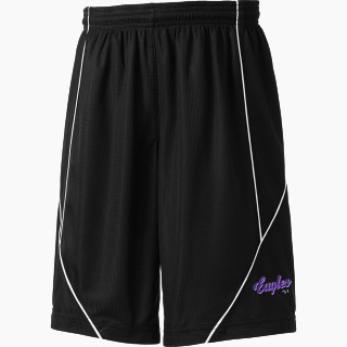 Sport-Tek Youth PosiCharge Mesh Reversible Spliced Short
