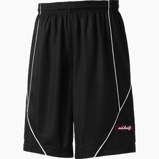 Sport-Tek Youth PosiCharge Mesh Reversible Spliced Short