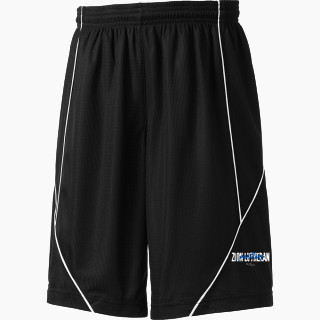 Sport-Tek Youth PosiCharge Mesh Reversible Spliced Short
