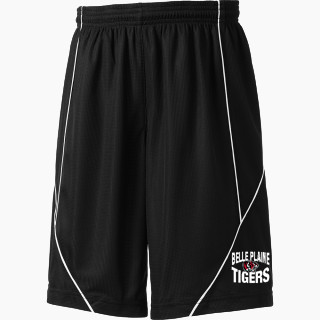 Sport-Tek Youth PosiCharge Mesh Reversible Spliced Short