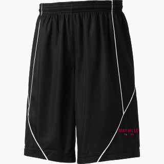 Sport-Tek Youth PosiCharge Mesh Reversible Spliced Short