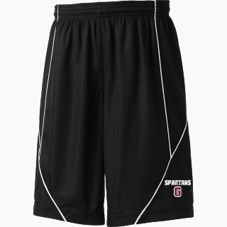 Sport-Tek Youth PosiCharge Mesh Reversible Spliced Short