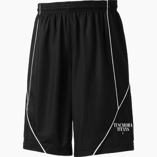 Sport-Tek Youth PosiCharge Mesh Reversible Spliced Short