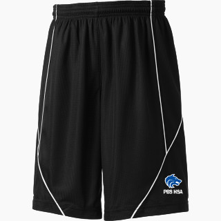Sport-Tek Youth PosiCharge Mesh Reversible Spliced Short