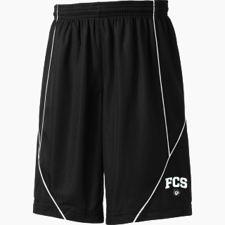 Sport-Tek Youth PosiCharge Mesh Reversible Spliced Short