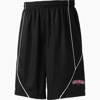 Sport-Tek Youth PosiCharge Mesh Reversible Spliced Short