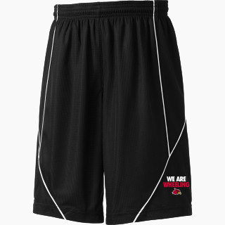 Sport-Tek Youth PosiCharge Mesh Reversible Spliced Short