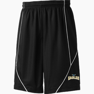 Sport-Tek Youth PosiCharge Mesh Reversible Spliced Short