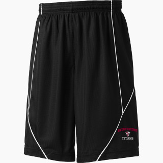 Sport-Tek Youth PosiCharge Mesh Reversible Spliced Short