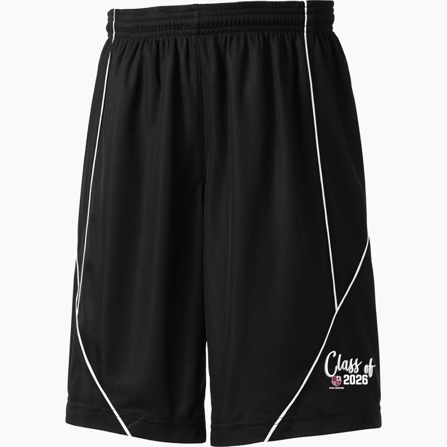 Nova Knights Sport-Tek Youth PosiCharge Mesh Reversible Spliced Short